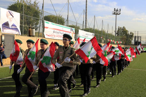 مهرجان رياضي كبير بملعب نادي العهد لمناسبة انتصار الثورة الايرانية 
